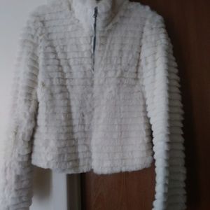 Faux Rabbit Jacket